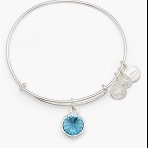 Alex and Ani Aquamarine Bracelet
